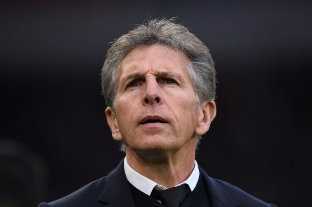 Puel can call upon Jamie Vardy and Vicente Iborra once again. AFP