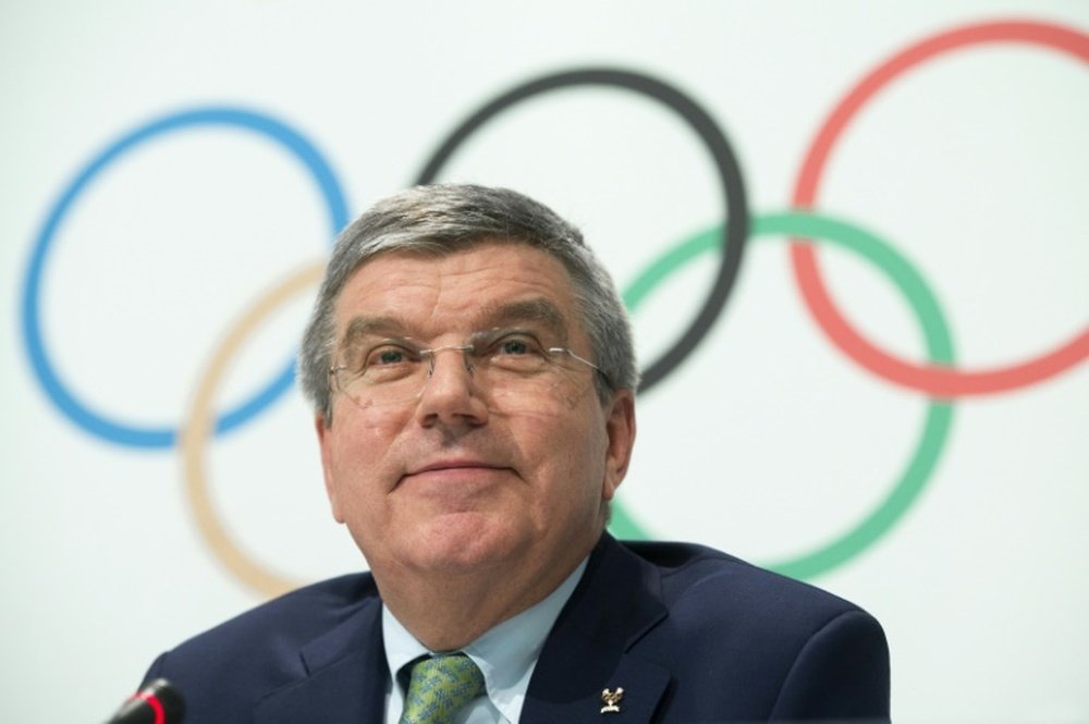 International Olympic Committee boss Thomas Bach, pictured on June 8, 2015, would welcome FIFA following the IOC example by undertaking far-reaching reforms