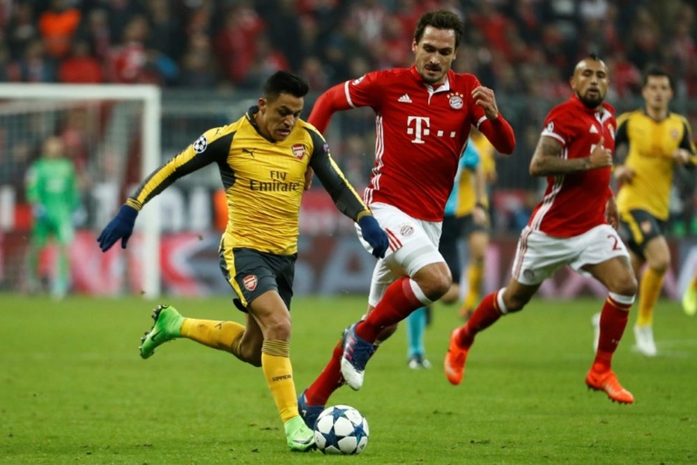 Alexis Sanchez pourrait jouer au Bayern de Munich la saison prochaine. AFP