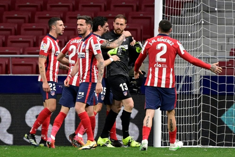 L'Atlético Madrid sous pression après le Clasico. AFP