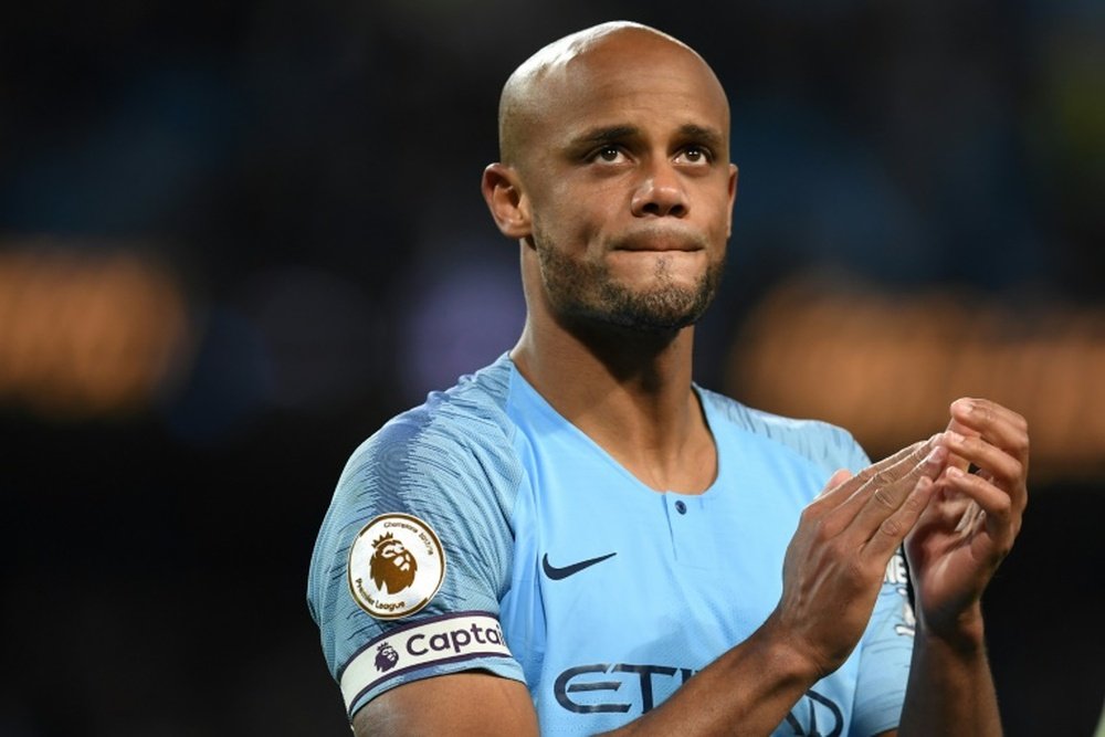 Vincent Kompany has decided to end his 11 year spell at Manchester City. AFP