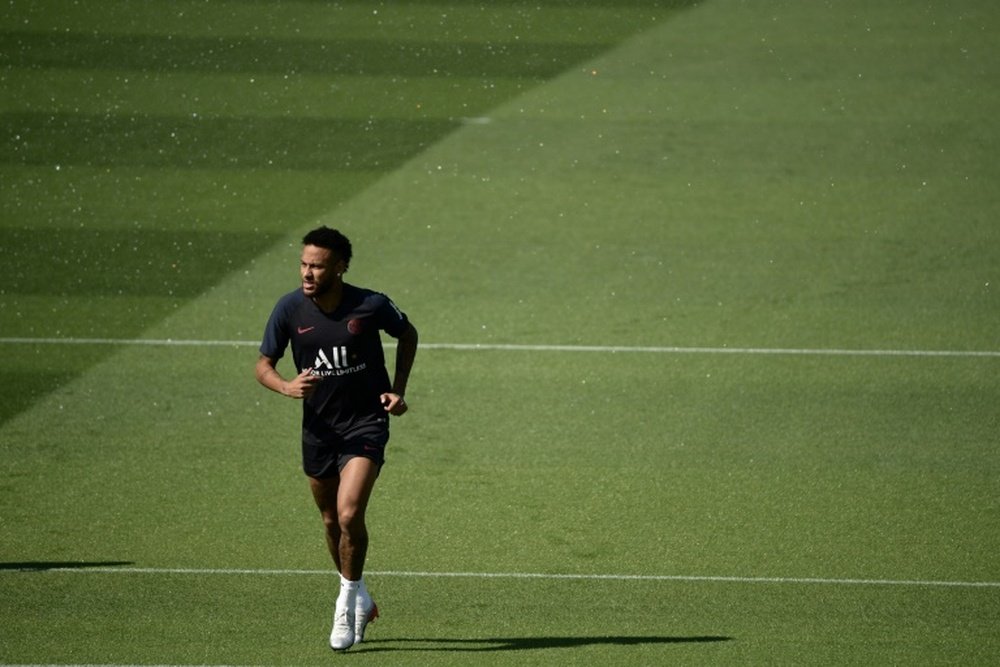 Neymar è pronto al ritorno in campo. AFP