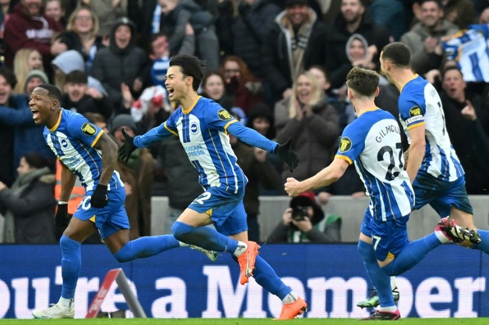 Brighton see off higher opposition in Cup. AFP