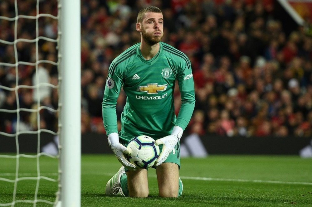 United may give De Gea extra money so that he does not leave for free. AFP