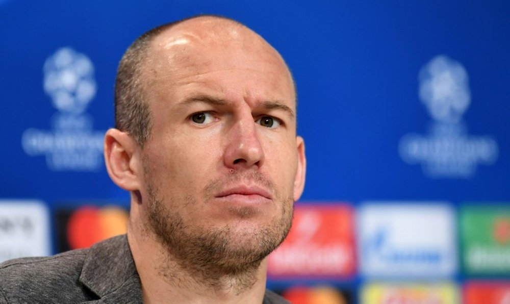 Robben scored the winner in the 2013 final. AFP
