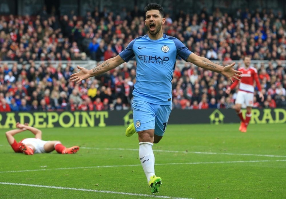 There is no doubt about the future of Sergio Aguero. AFP