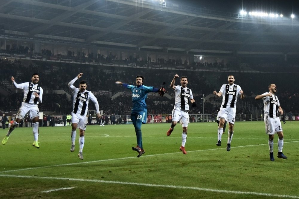 Les compos probables du match de Serie A entre la Juventus et le Torino. AFP