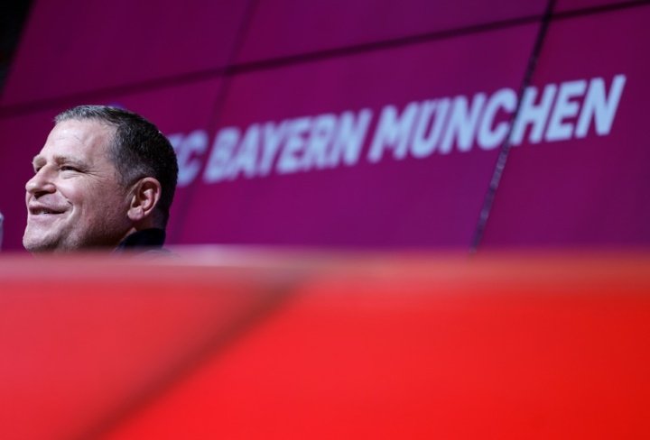 Eberl foi apresentado como diretor do Bayern. AFP
