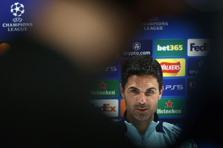 Arteta appelle à l'unité pour la demi-finale contre le PSG. AFP