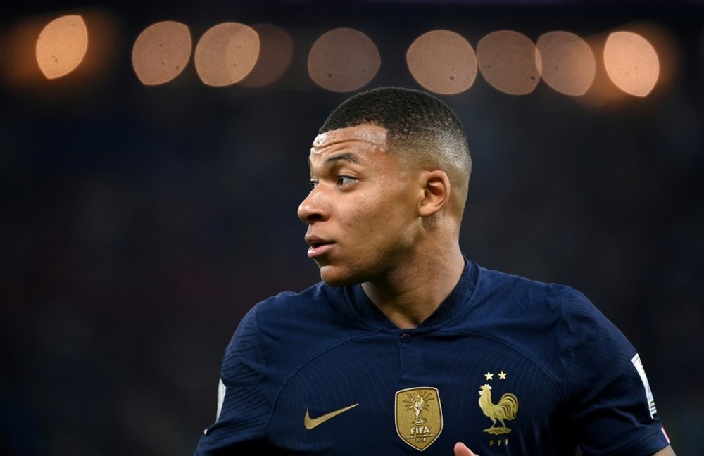 Mbappe is the top scorer at the World Cup with five goals in four clashes. AFP