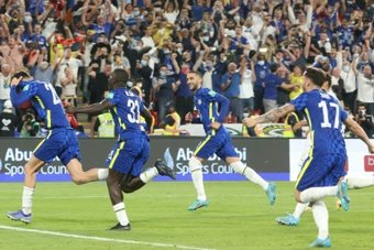 Havertz conquista il primo Mondiale per Club del Chelsea. AFP