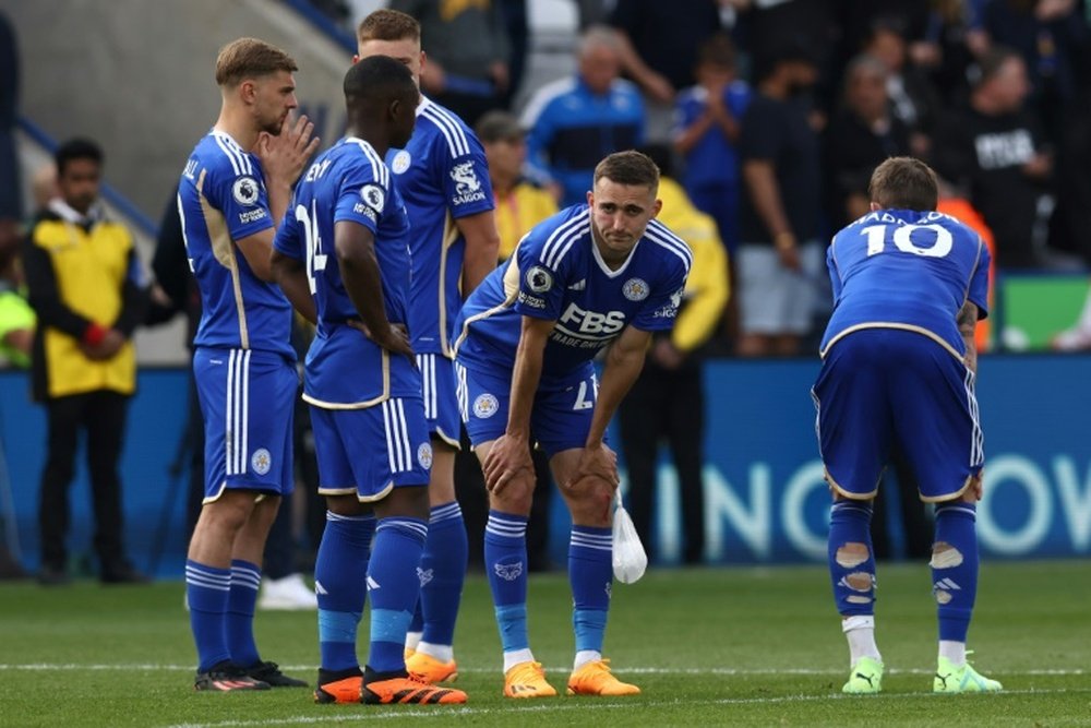 Leicester déclare avoir engagé des poursuites judiciaires contre la Premier League et l'EFL. afp