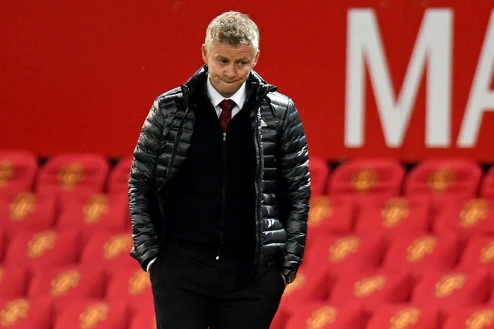 Solskjaer: Manchester United not thinking about Chelsea. AFP