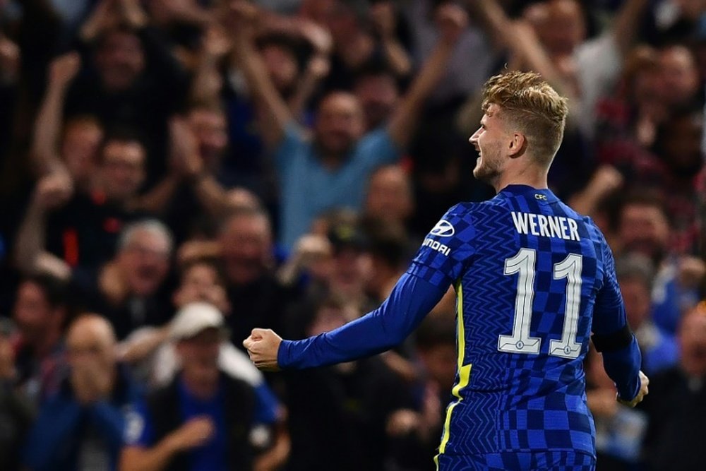 Tuchel speaks on Werner's form. AFP