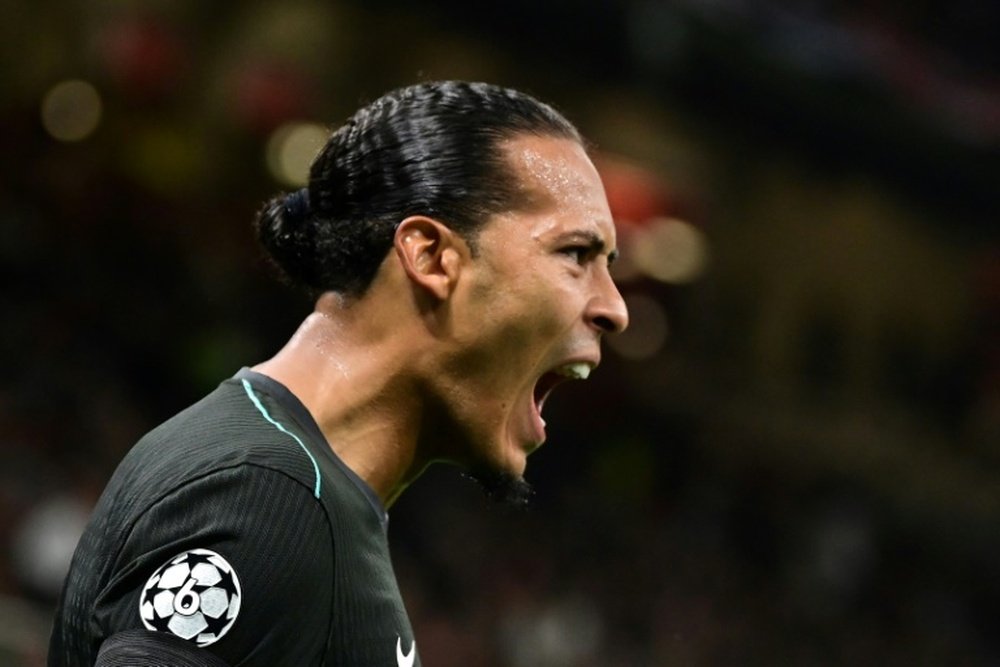 Van Dijk s'est exprimé sur sa deuxième place au Ballon d'Or 2019. AFP