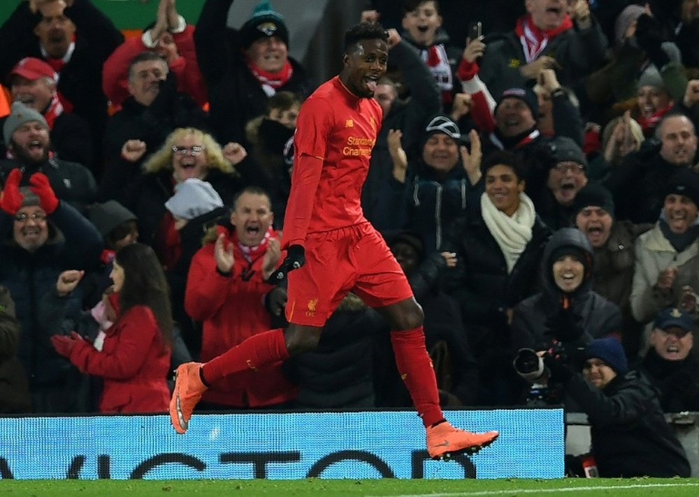 Liverpool's Divock Origi is set for his first sustained run in the starting line-up. AFP