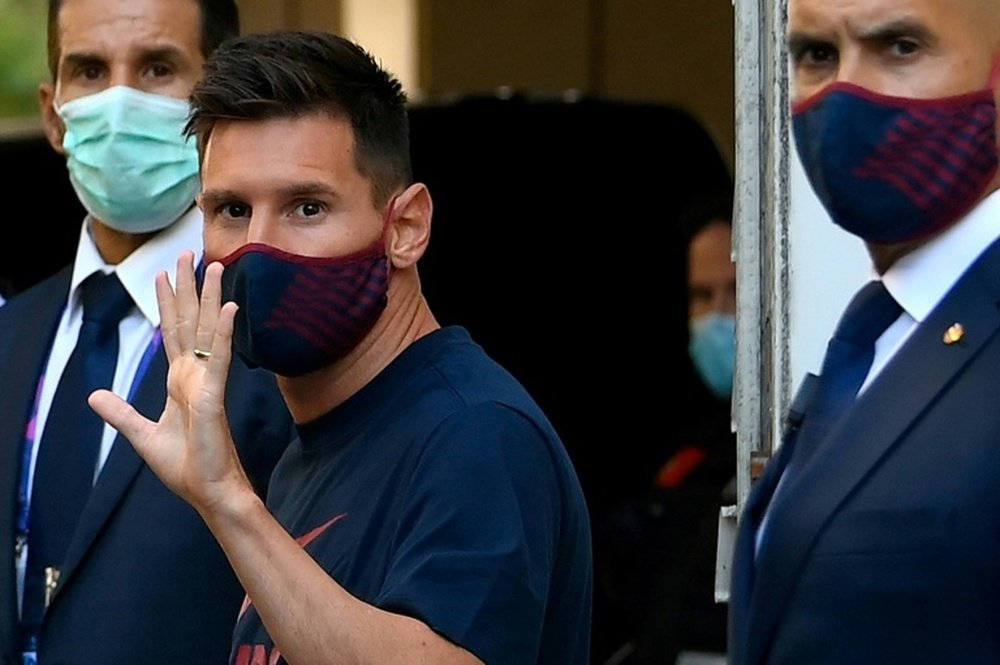 Messi suena para abandonar el Barça este mismo verano. AFP