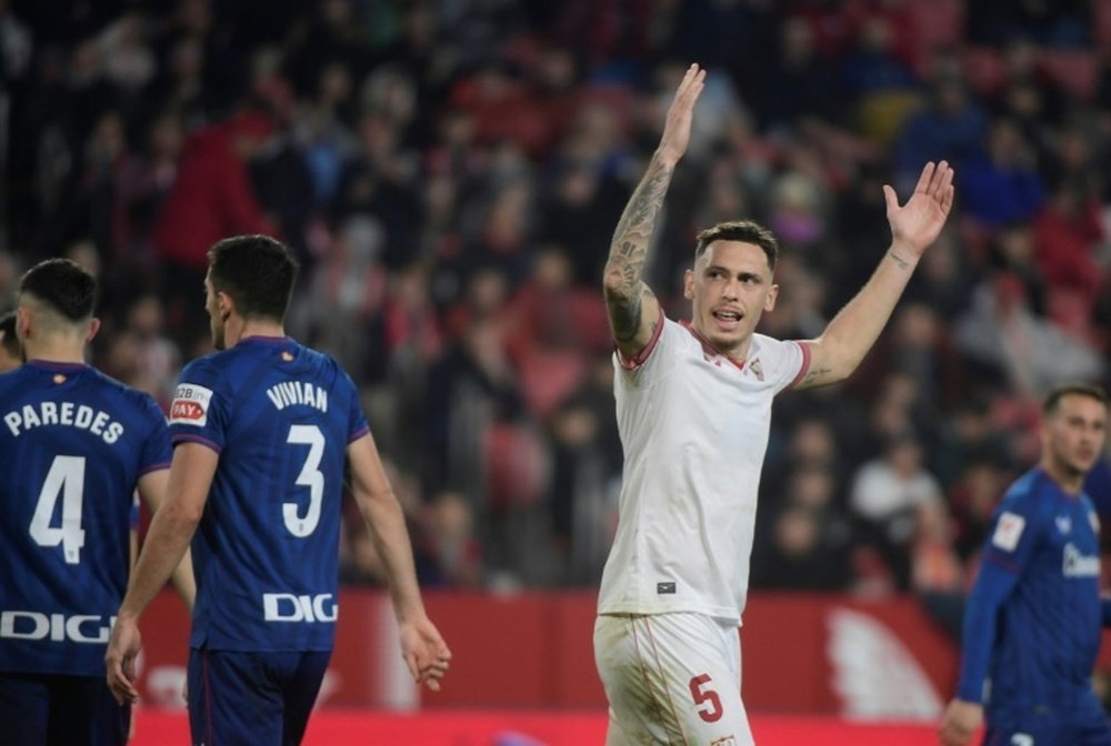 Sevilla forward Lucas Ocampos is appalled at the `obscene` act of a Rayo Vallecano fan prodding him between the buttocks
