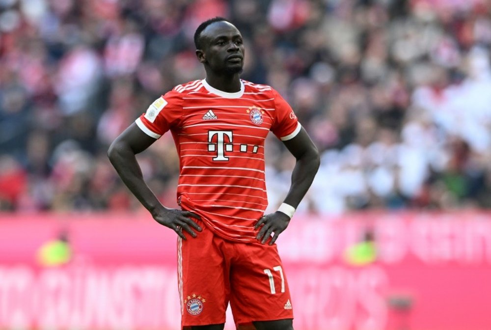 Mane left Bayern to join Saudi side Al-Nassr. AFP