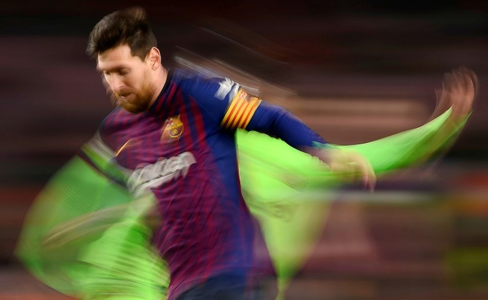 Messi, imparable una vez más. AFP