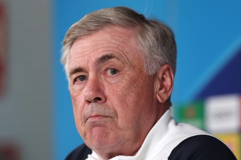Ancelotti addressed Mbappe's potential move to Real Madrid. AFP