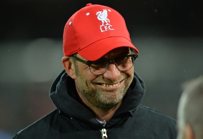 Liverpools German coach Jurgen Klopp had fun with an English translator after his sides draw at Augsburg