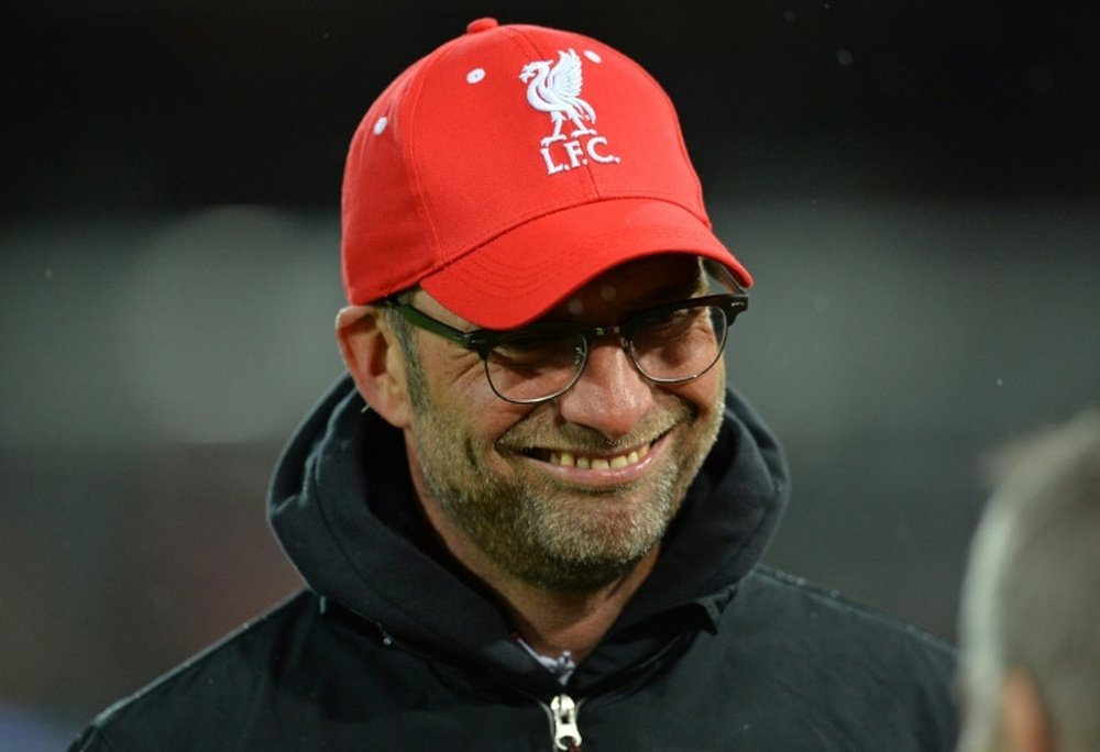 Liverpools German coach Jurgen Klopp had fun with an English translator after his sides draw at Augsburg