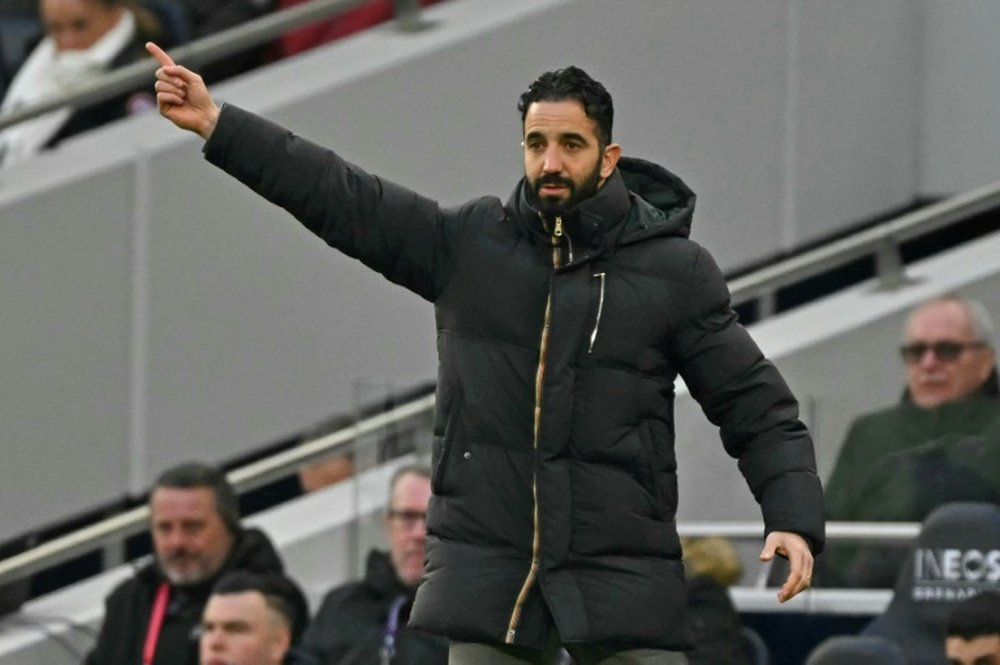 Ruben Amorim faces a huge task at Manchester United. AFP
