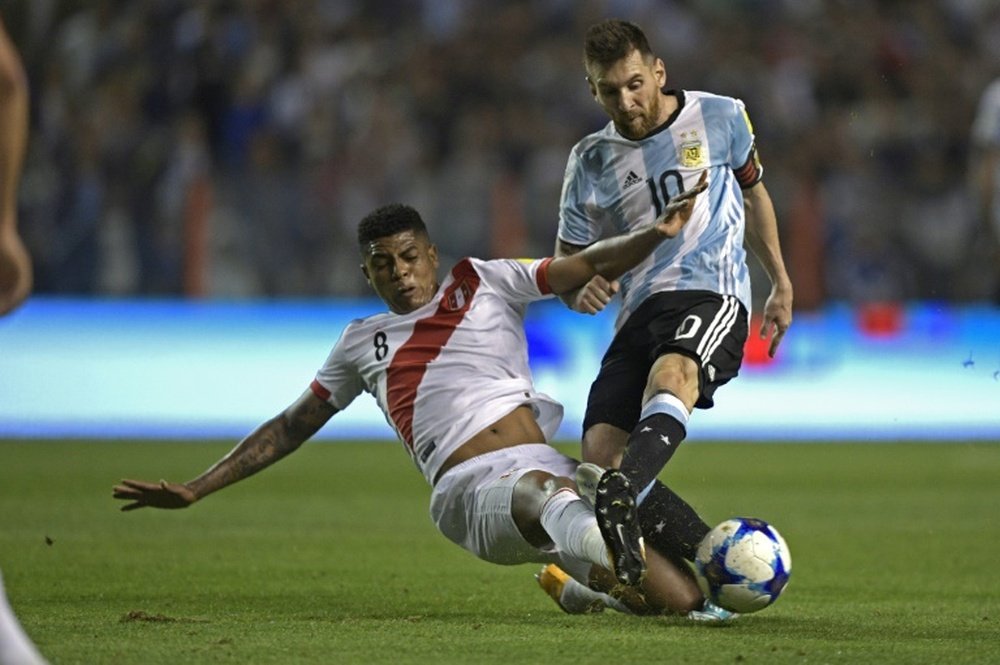 Messi tan solo le ha marcado un gol a Perú. AFP