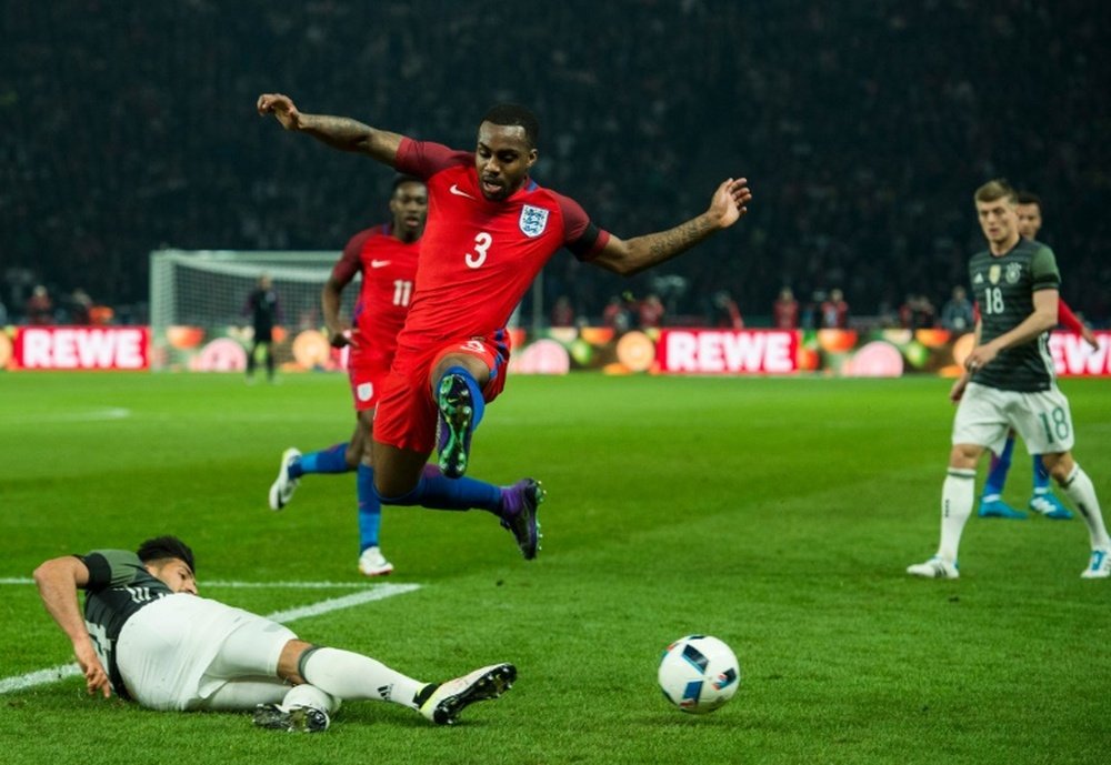 England’s defender Danny Rose impressed against Germany. BeSoccer