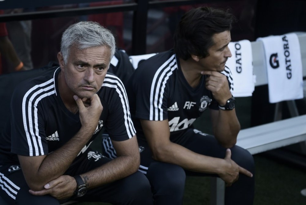 Mourinho habló del nivel de los dos titanes españoles. AFP