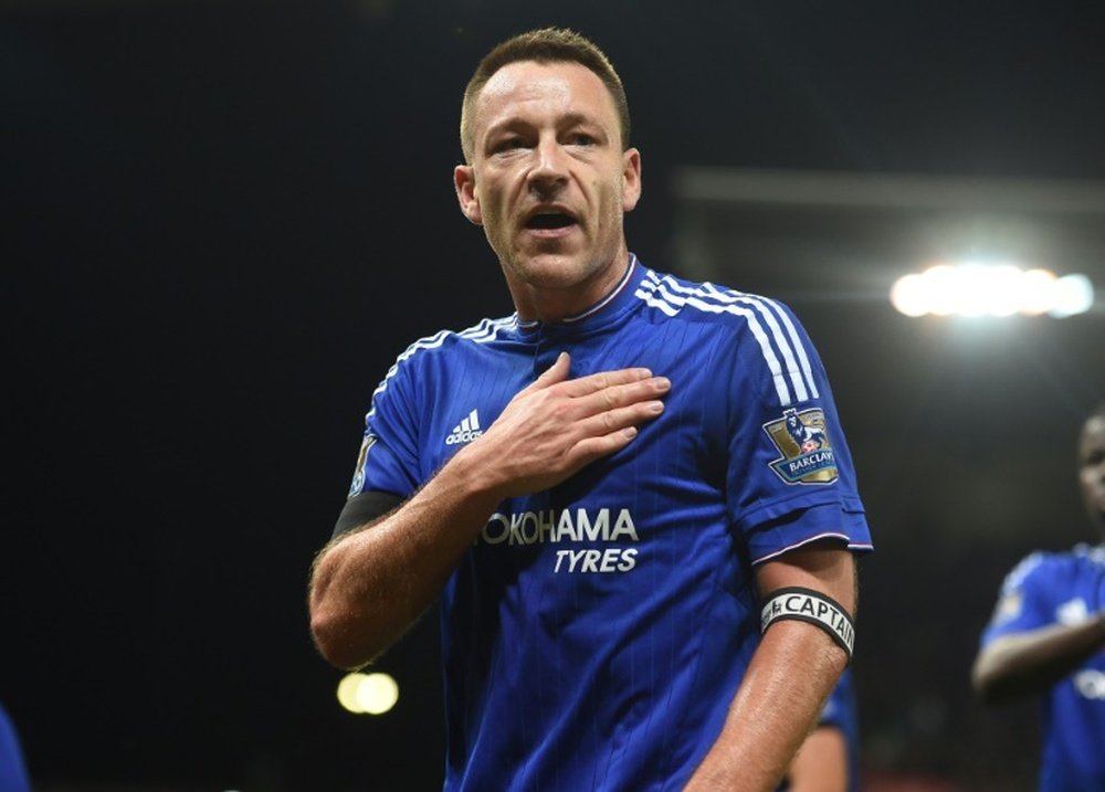 John Terry has expressed his relief after Chelsea chalked up only their fourth league win of the Premier League campaign