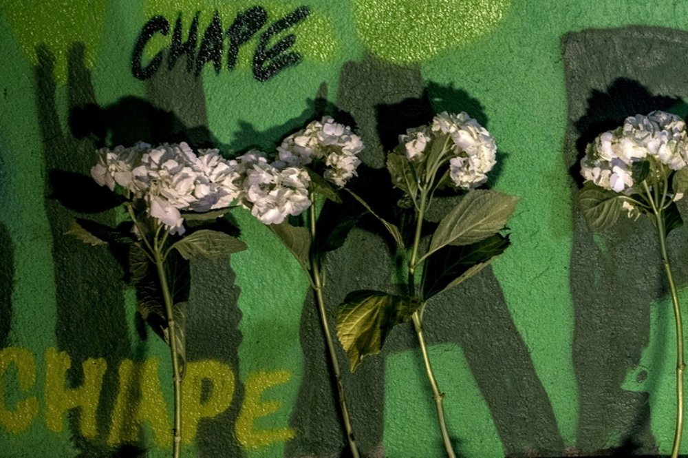 Nacional fans were seen mocking the victims of the Chapecoense air disaster. AFP