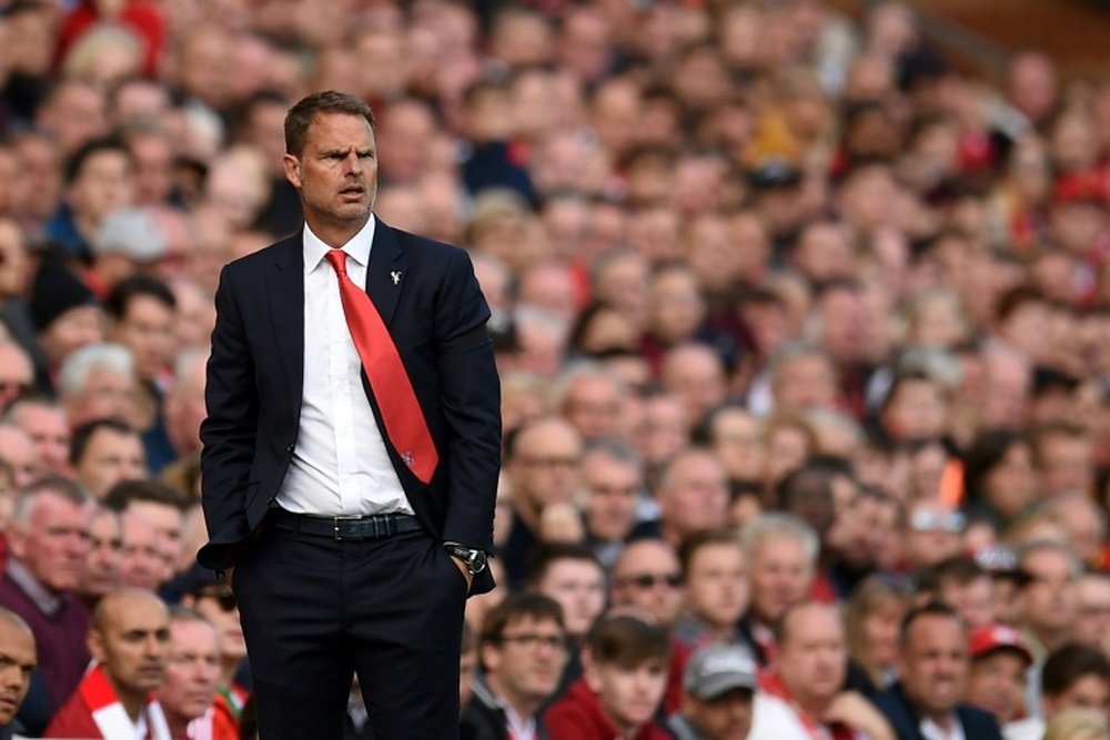 Frank De Boer is eyeing a double deal to reinforce his defence. AFP