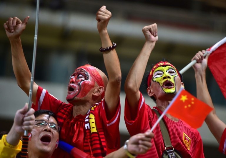 China have only ever reached one World Cup, in 2002. AFP