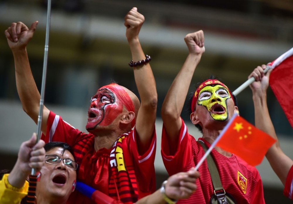 China have only ever reached one World Cup, in 2002. AFP