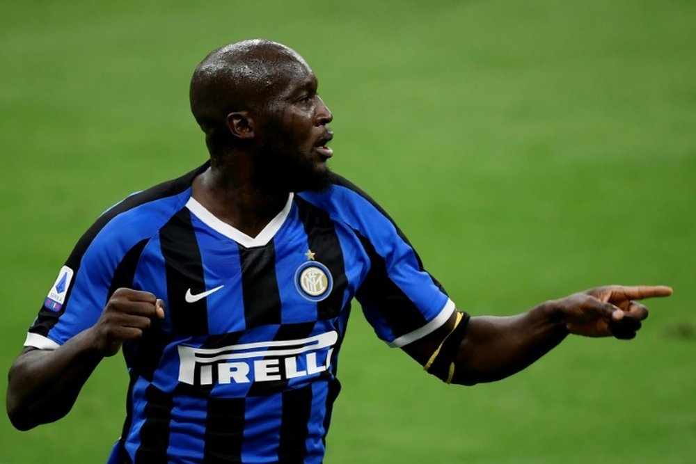 Lukaku évite la défaite à l'Inter contre la Roma. AFP