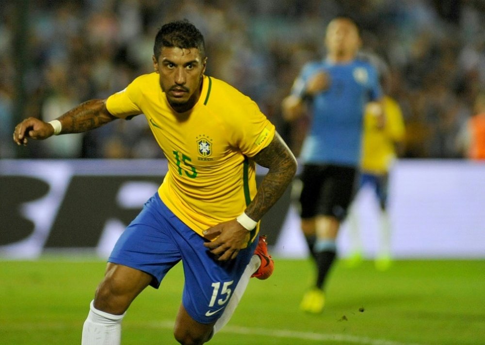Paulinho is hoping that he will be able to join Barcelona this summer. AFP
