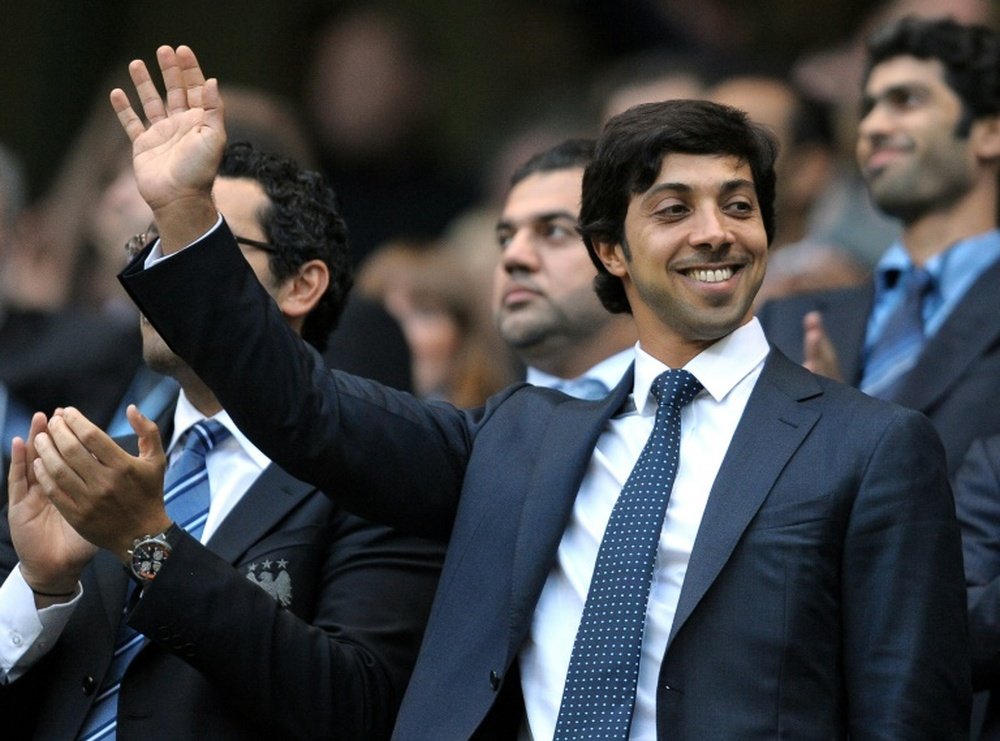 Manchester city owner Sheikh Mansour took over the club in 2008. AFP