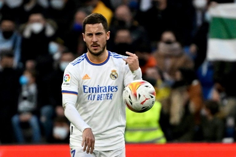 Hazard, pese a estar retirado, le generó un gasto extra al Madrid. AFP