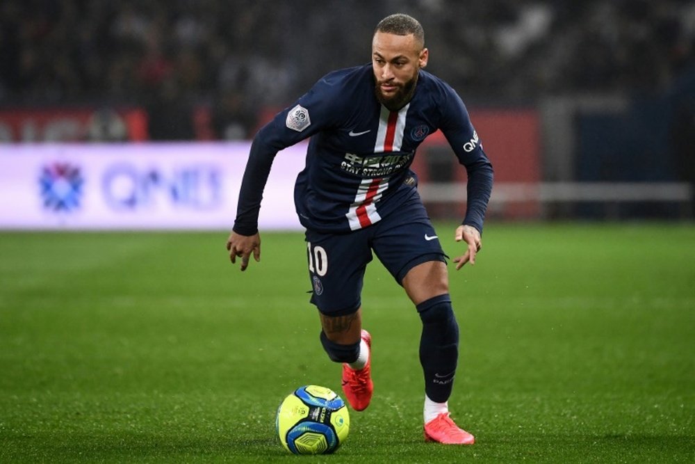 Neymar trop cher pour Quique Setién. AFP