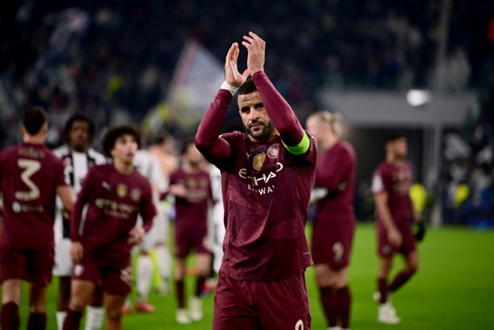 Walker has been with Manchester City since 2017. AFP