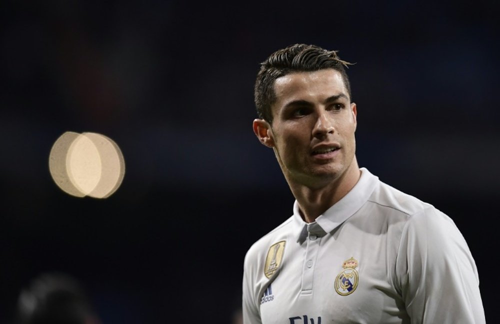 Cristiano Ronaldo está negado de cara a gol en Europa. AFP/Archivo