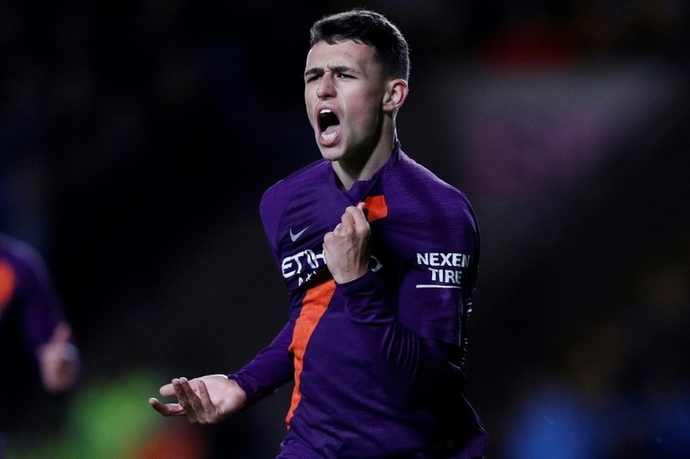 Foden could be available to the Germans for a pittance. AFP