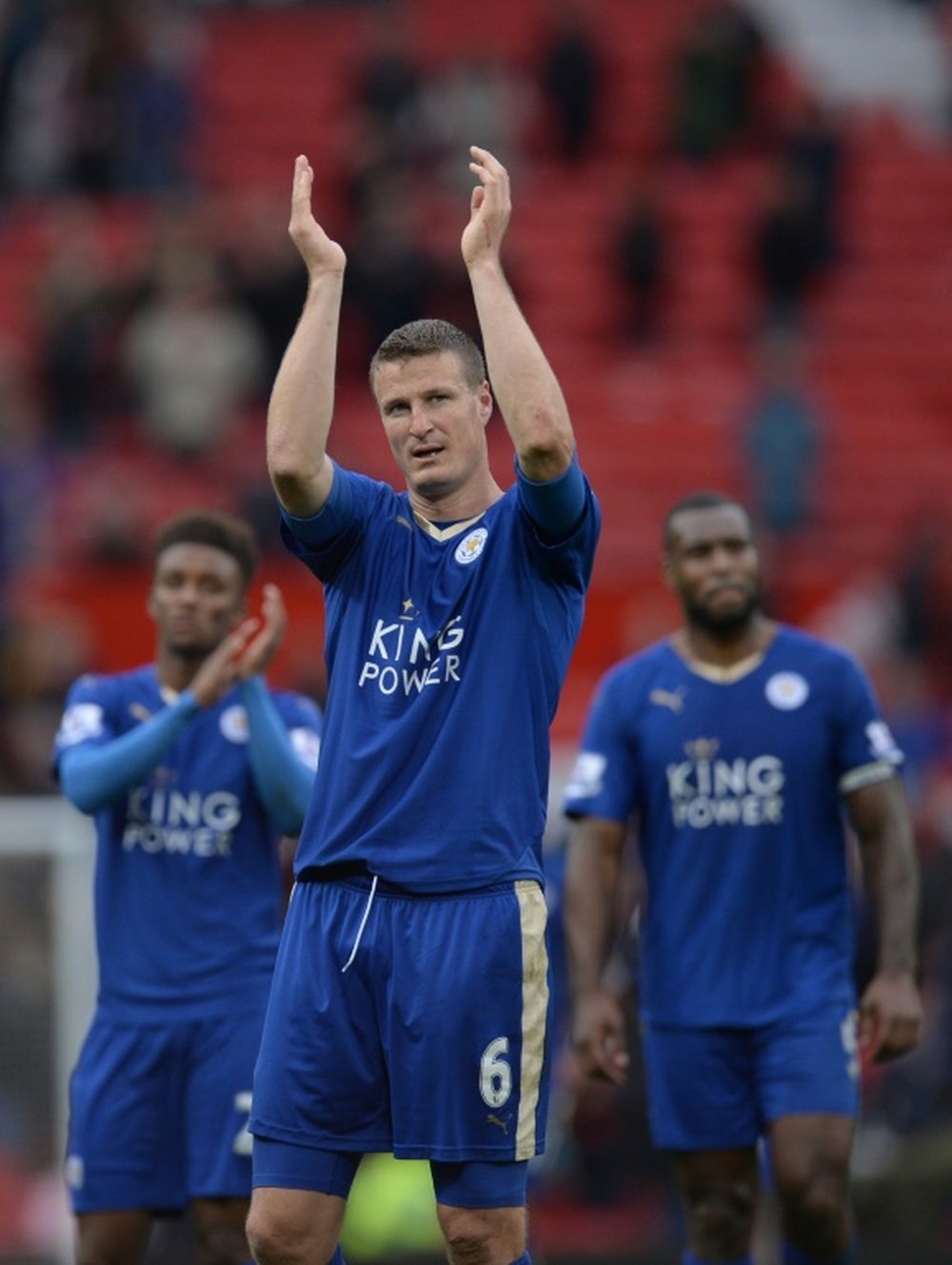 Huth sabe que el Leicester peleará por no descender. AFP/Archivo