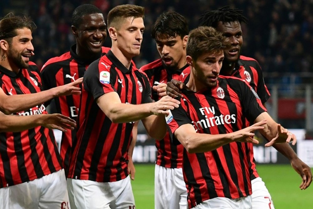 El Milan renuncia a jugar la Europa League por su situación económica. AFP