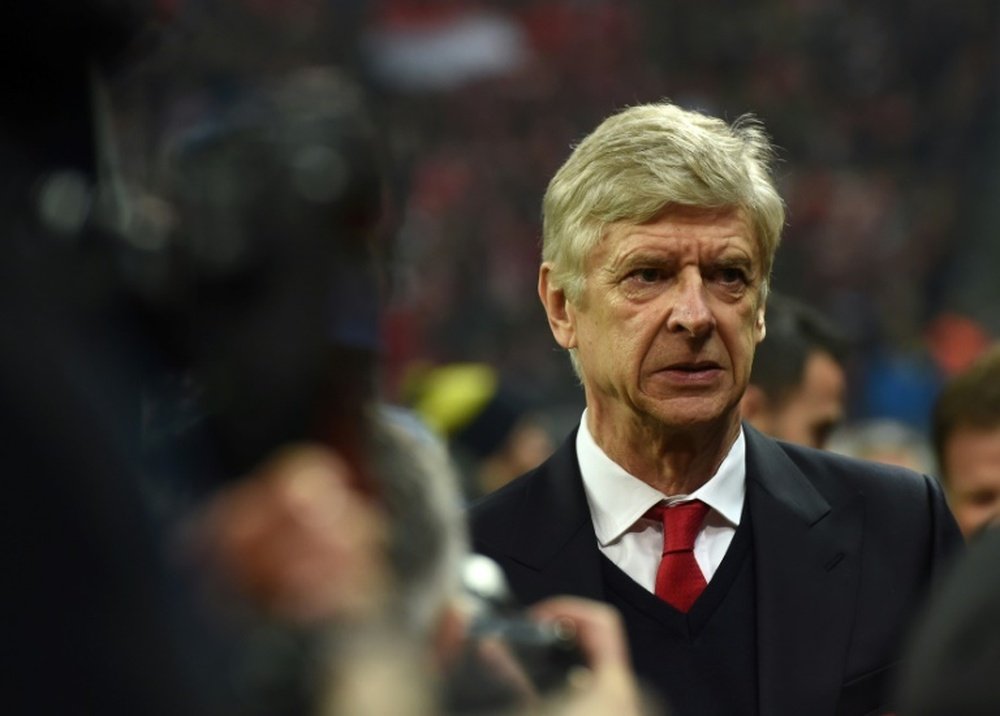 Arsenals headcoach Arsene Wengers. AFP