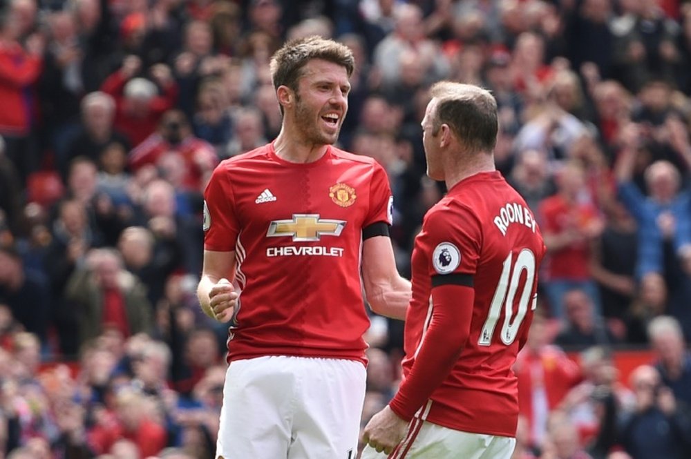 Carrick intends to retire at the close of the season. AFP