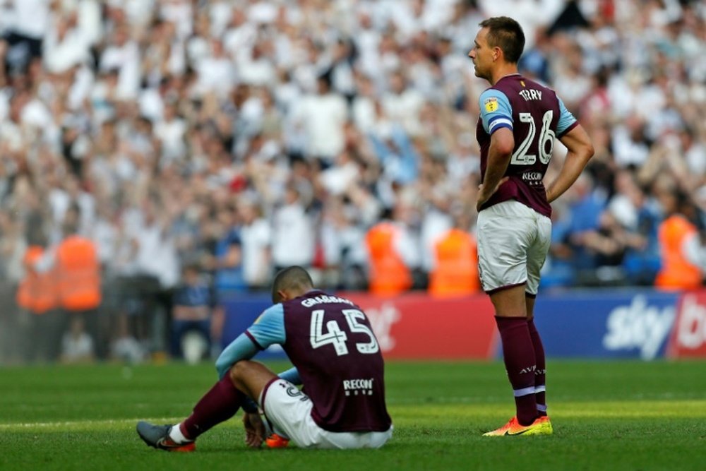 Aston Villa missed out on promotion last season after losing to Fulham in the play-offs. AFP