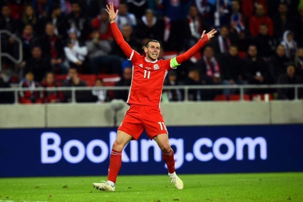 Bale voltou a comparar Gales-Real. AFP